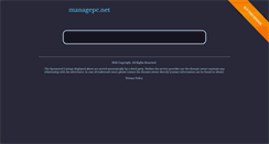 Desktop Screenshot of managepc.net